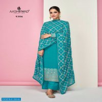 Aashirwad Sajal Wholesale Straight Indian Salwar Kameez