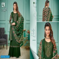 Alok Amber Wholesale Pure Viscose Reyon With Work Dress Material