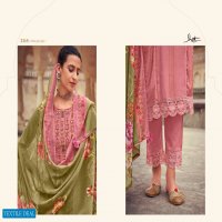 Jay Vijay Shaii Zohra Wholesale Pure Moga Silk With Work Salwar Suits