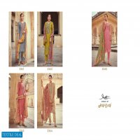 Jay Vijay Shaii Zohra Wholesale Pure Moga Silk With Work Salwar Suits