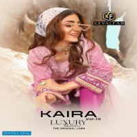 Keval Fab Kaira Vol-10 Wholesale Karachi print Dress Material