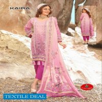 Keval Fab Kaira Vol-10 Wholesale Karachi print Dress Material