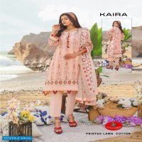 Keval Fab Kaira Vol-10 Wholesale Karachi print Dress Material