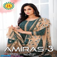 JT Amiras Vol-3 Wholesale Pure Cotton Printed Dress Material