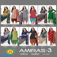 JT Amiras Vol-3 Wholesale Pure Cotton Printed Dress Material