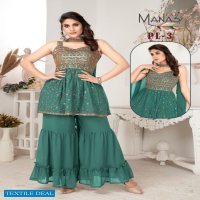 Manas PL-3 Wholesale Designer Readymade Collection