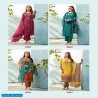 Suryajyoti Shaded Vol-6 Wholesale Satin Cotton With Neck Work Dress Material