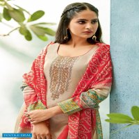 Suryajyoti Shaded Vol-6 Wholesale Satin Cotton With Neck Work Dress Material