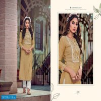 Kalaroop Jaggi Wholesale Fancy Reyon With Work Long Kurtis