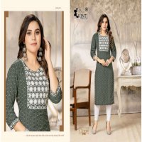 VINK BY KINTI SIMPLE COTTON KURTI WHOLESALE PRICE