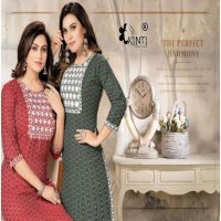 VINK BY KINTI SIMPLE COTTON KURTI WHOLESALE PRICE