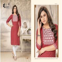 VINK BY KINTI SIMPLE COTTON KURTI WHOLESALE PRICE