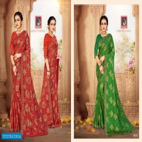 VEENA BY JALNIDHI MOSS CHIFFON EXCLUSIVE FANCY SAREES