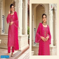 ASHPREET VOL 7 BY EBA LIFESTYLE GEORGETTE EMBROIDERY FANCY SUITS