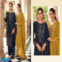 ASHPREET VOL 7 BY EBA LIFESTYLE GEORGETTE EMBROIDERY FANCY SUITS