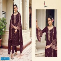 ASHPREET VOL 7 BY EBA LIFESTYLE GEORGETTE EMBROIDERY FANCY SUITS