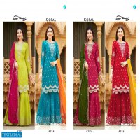 Your Choice Coral Wholesale Designer Free Size Salwar Suits