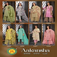 JT Aakansha Wholesale Pure Cotton Printed Dress Material
