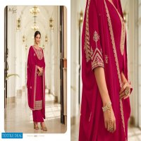 LT NITYA VOL 181 LINEN SILK DESIGNER INDIAN FANCY SUITS