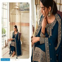 LT NITYA VOL 181 LINEN SILK DESIGNER INDIAN FANCY SUITS