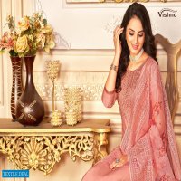 Vishnu Safeena Wholesale Gadwal Silk Dress Material