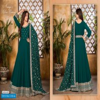 TWISHA DANI FASHION AANAYA VOL 142 ANARKALI LONG WEDDING SUITS