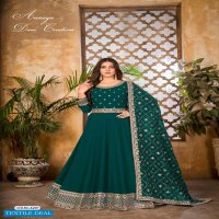 TWISHA DANI FASHION AANAYA VOL 142 ANARKALI LONG WEDDING SUITS