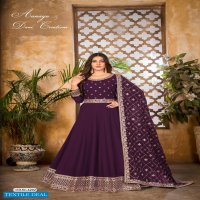 TWISHA DANI FASHION AANAYA VOL 142 ANARKALI LONG WEDDING SUITS