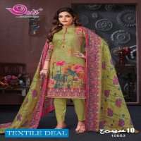 Devi Zoya Vol-10 Wholesale Pure Cotton Dress Material