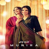 Jay Vijay Munira Wholesale Pure Bemberg Tusser Silk With Hand Work Salwar Suits