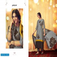 Jay Vijay Munira Wholesale Pure Bemberg Tusser Silk With Hand Work Salwar Suits