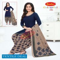 Baalar Colourful Vol-14 Wholesale Unstitched Cotton Printed Dress Material