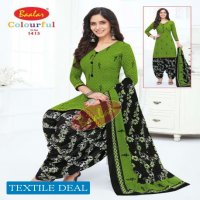 Baalar Colourful Vol-14 Wholesale Unstitched Cotton Printed Dress Material