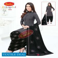 Baalar Colourful Vol-14 Wholesale Unstitched Cotton Printed Dress Material