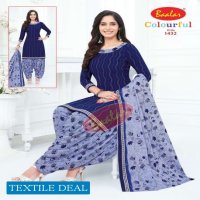 Baalar Colourful Vol-14 Wholesale Unstitched Cotton Printed Dress Material