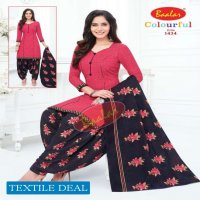 Baalar Colourful Vol-14 Wholesale Unstitched Cotton Printed Dress Material