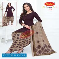 Baalar Colourful Vol-14 Wholesale Unstitched Cotton Printed Dress Material