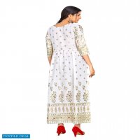 Nazneen Aaina 1023 Series Wholesale 14 Kg Reyon print Gown Catalogs