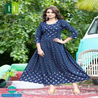 Hirwa Sunlight Vol-2 Wholesale Anarkali Indian Tops