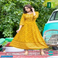 Hirwa Sunlight Vol-2 Wholesale Anarkali Indian Tops