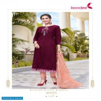 Koodee Sargun Vol-1 Wholesale Full Stitched 3 Piece Salwar Suits