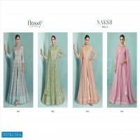 FLOSSY NAKSH VOL 2 EMBROIDERY LONG READYMADE DRESSES