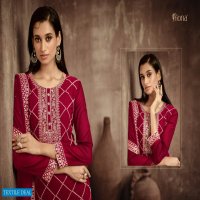 Fiona Kudi Wholesale Real Georgette With Embroidery Straight Salwar Suits