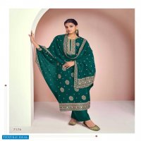 Gulkayra Dimple Wholesale Real Georgette Straight Salwar Suits Catalogs