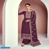 Gulkayra Dimple Wholesale Real Georgette Straight Salwar Suits Catalogs