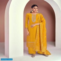 Gulkayra Dimple Wholesale Real Georgette Straight Salwar Suits Catalogs