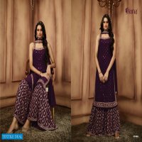 Fiona Senorita Wholesale Free Size Stitch Sleeves Attached Salwar Suits Catalogs