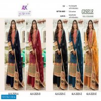 Al Khushbu GIsele Vol-2 Colours Wholesale Pakistani Concept Salwar Suits