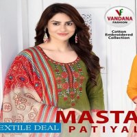 Vandana Mastani Patiyala Vol-9 Wholesale Cotton Dress Material