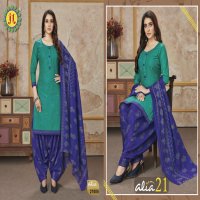 JT Alia Vol-21 Wholesale Pure Cotton Printed Dress Material